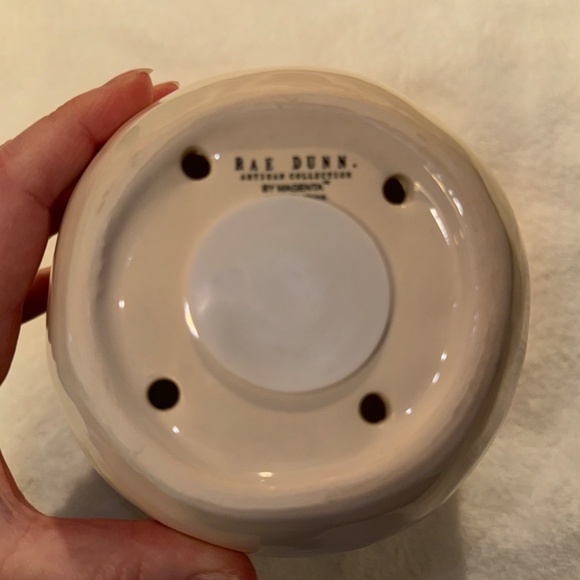 New Rae Dunn Acorn Shaped Bird House -"Chirp" - Picture 3 of 4